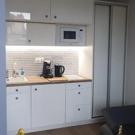 Uroczy Apartament Happy 01 Z Widokowym Tarasen Na Dachu - Tuz Przy Plazy !!!